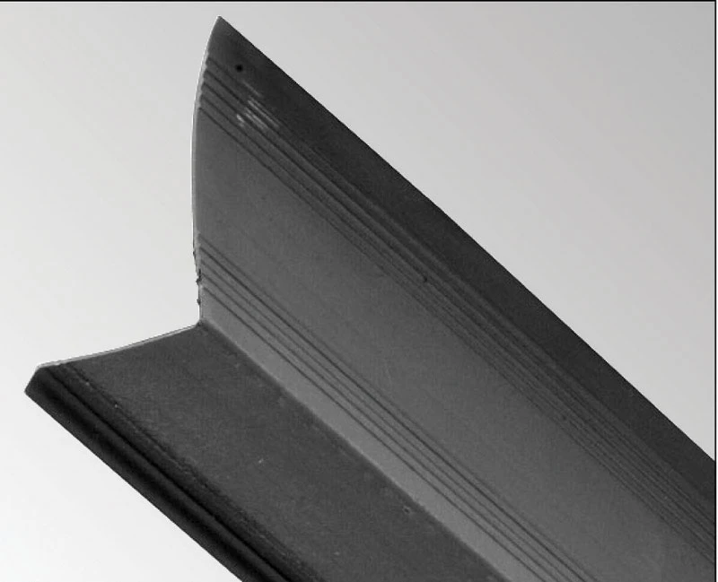 1-3/4 Inch Wide X 8 Feet Long Plastic Flashing In Black