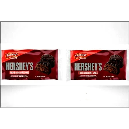 Deluxe Hershey's Triple Chocolate Cup Cake - Indulgent Dessert Treat