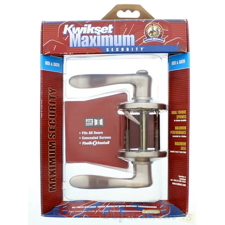 Maximum Security Bed And Bath Door Knob - Durable, Stylish, And Secure