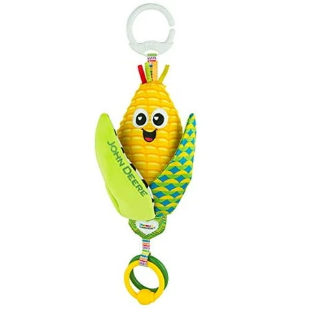 John Deere Clip & Go Corn E. Cobb Baby Toy - Multi-color Plush