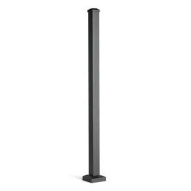 Trex Signature Railing Charcoal Black 53" Aluminum Deck Post