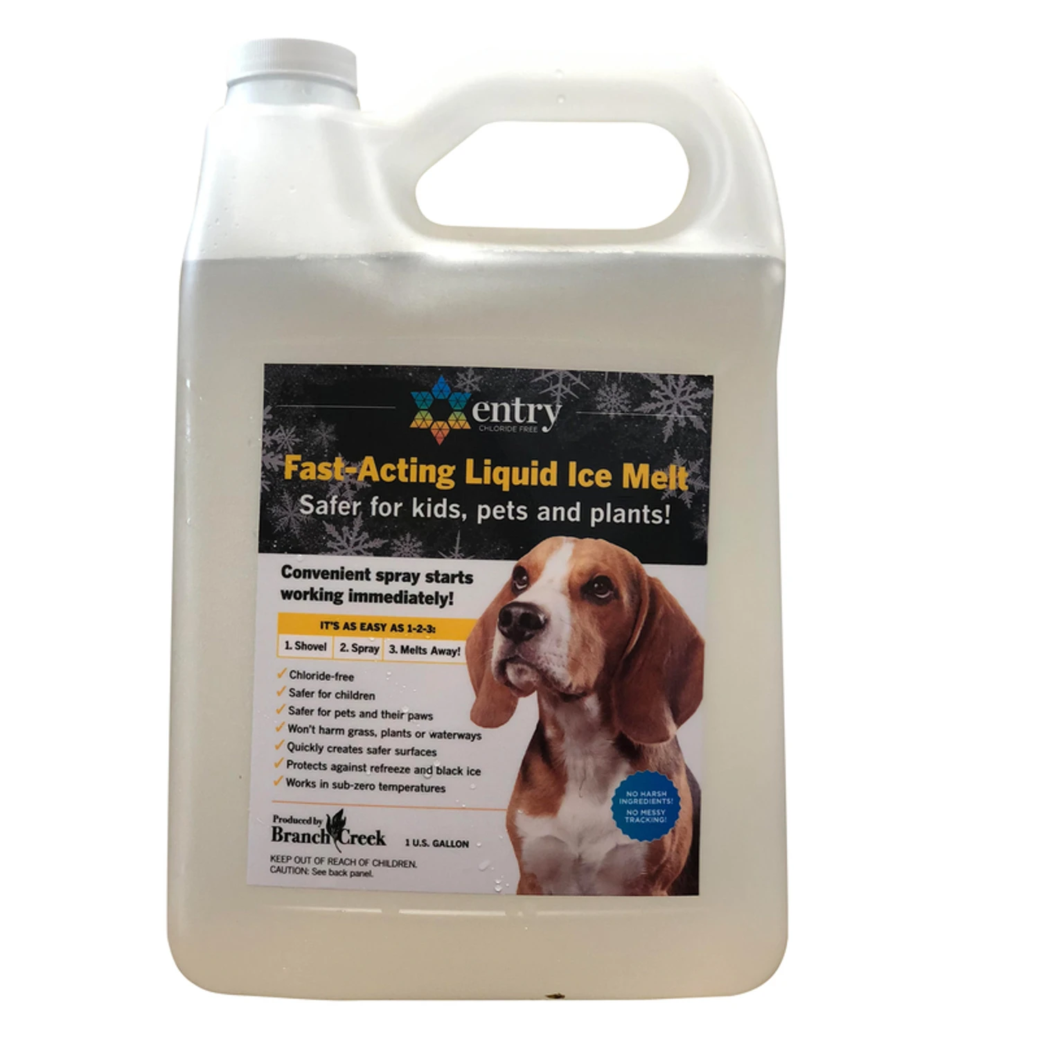 Entry Blended Pet Friendly Liquid Ice Melt 1 Gallon - Chloride-free