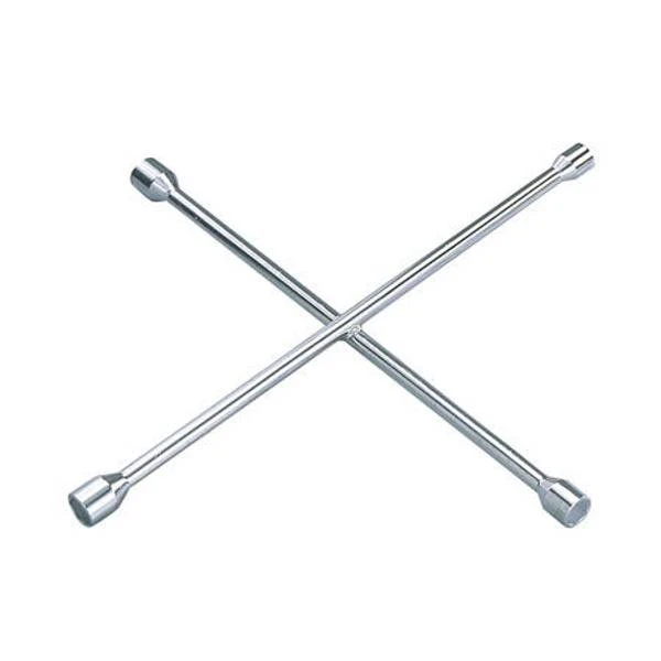 Four-way Truck Lug Wrench - Heavy Duty, Versatile Tool For Tire Changes