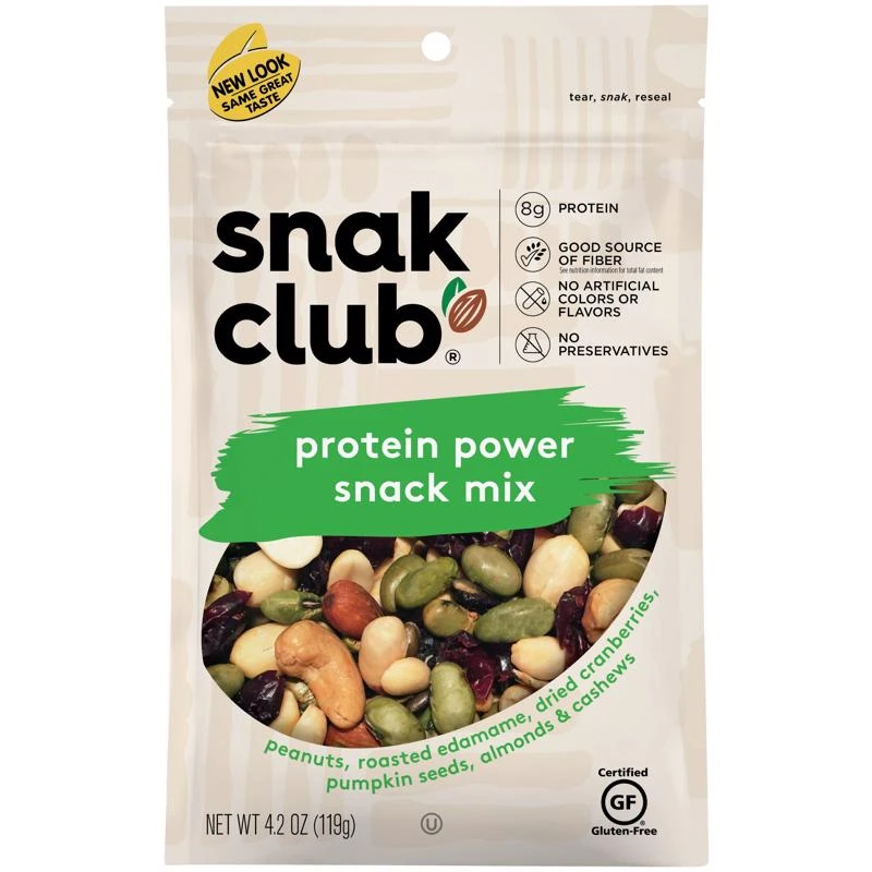 Protein Power Snack Mix 4.2 Oz Bagged - Delicious And Nutritious Snack