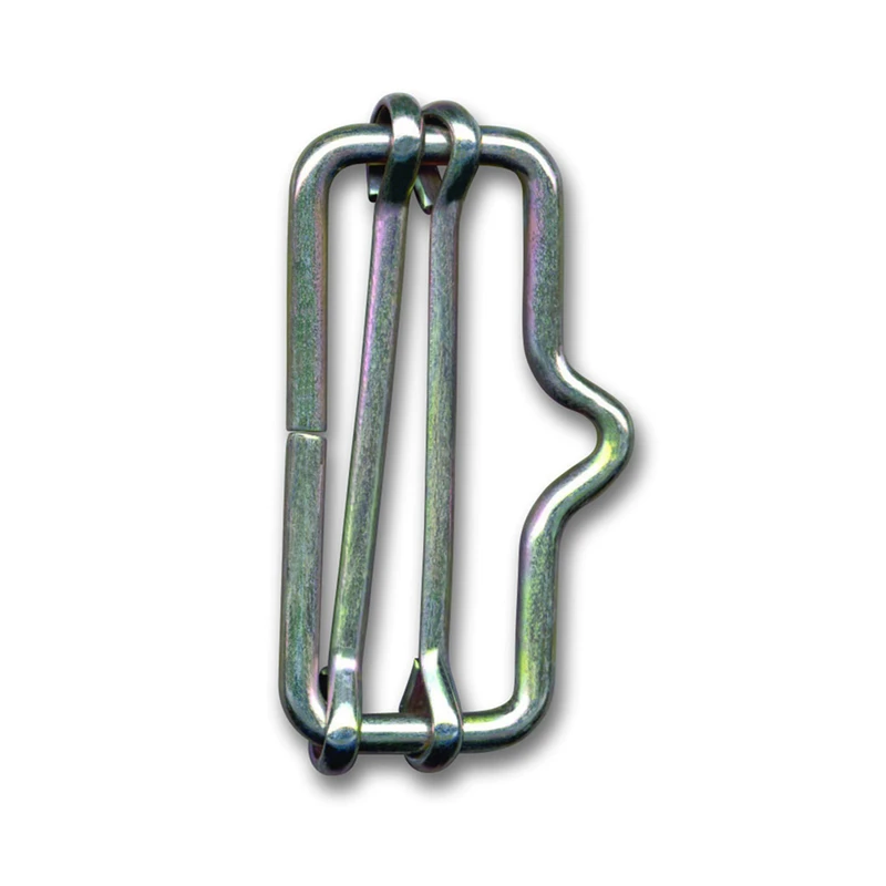 Polytape Splicer Buckle Silver For Electric Fencing - Model Pa2ts-fs