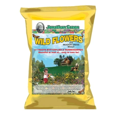 Wildflower Meadow Mix Seed, 1 Pound For Vibrant Gardens