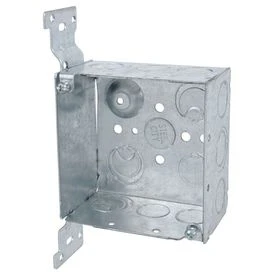 30.3-cubic Inch 2-gang Metal Square Wall Electrical Box Model 52171cv1234-12l