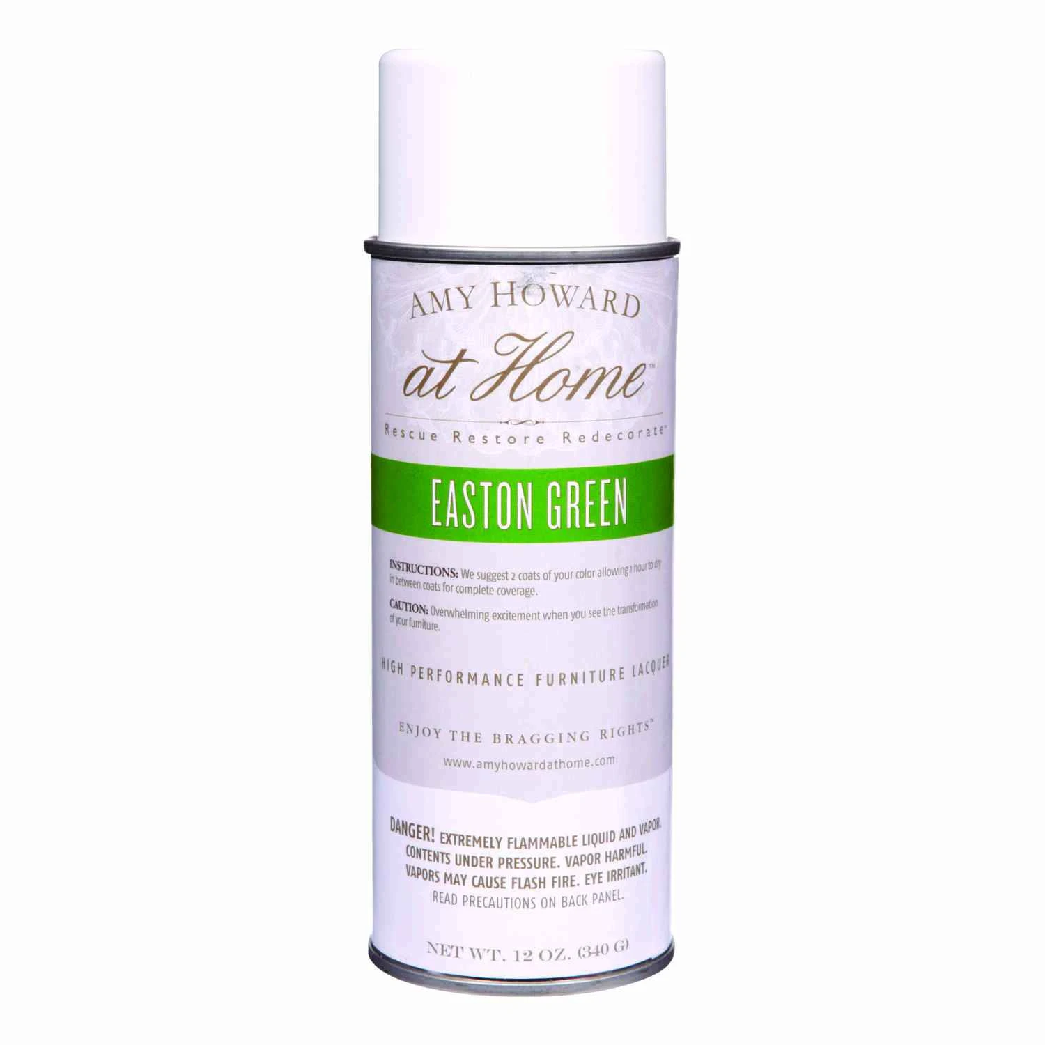 Gloss Easton Green High Performance Furniture Lacquer Spray 12 Oz.