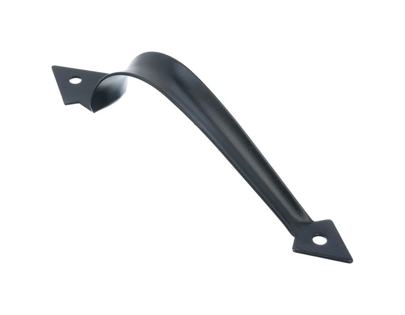 8.75 In. L Matte Black Stainless Steel Ornamental Gate Pull For Doors And Gates