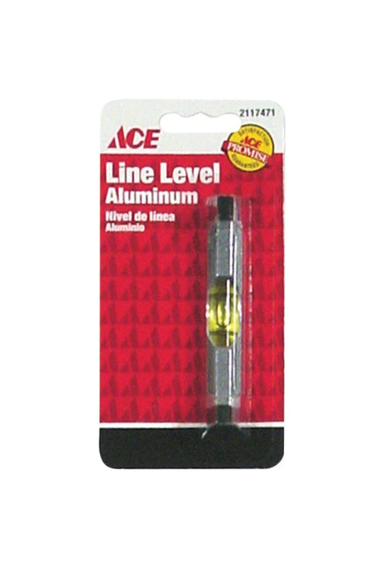 3 Inch Aluminum Line Level With 1 Vial For Accurate Readings