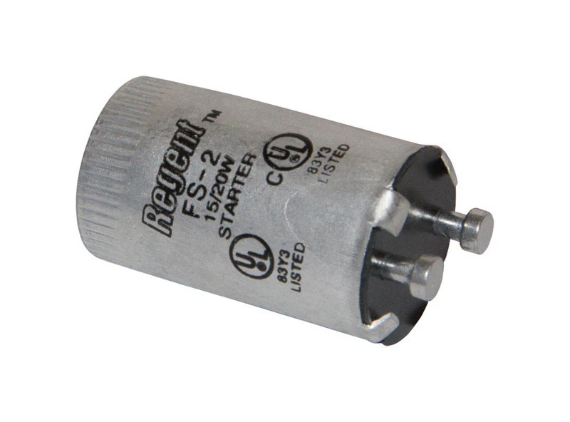 Fluorescent Starter Fs-2 For 15 And 20 Watt Fixtures