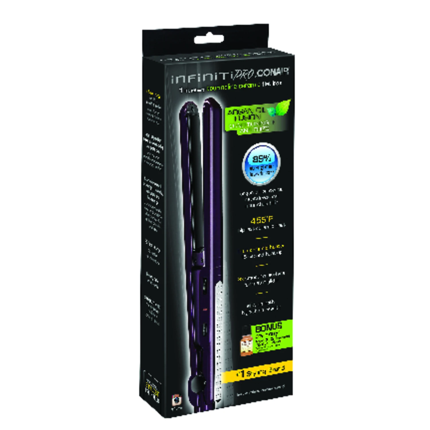 Infinity Pro Flat Iron 1 Inch Ceramic Hair Straightener Model Cs710nrn
