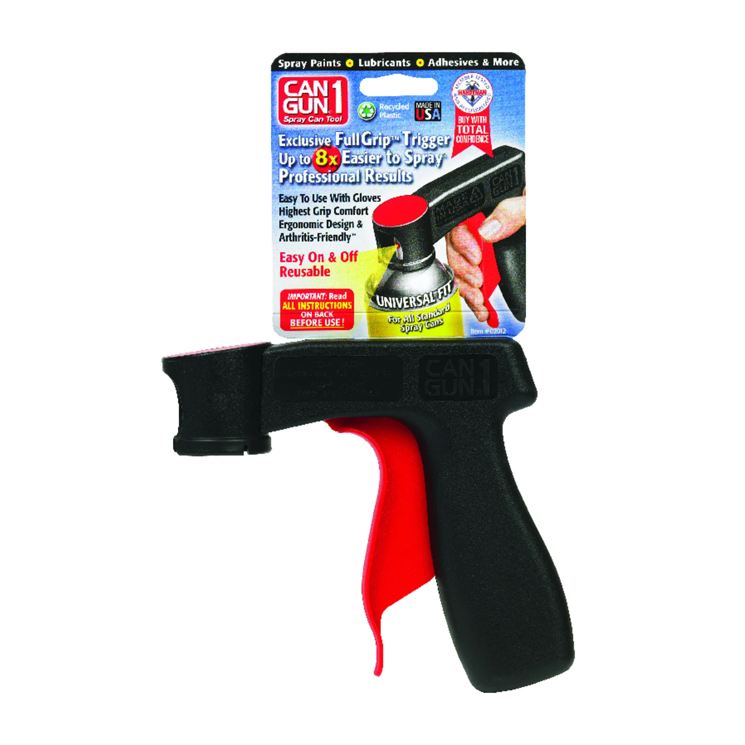 1 1 Psi Recycled Plastic Spray Gun With Ergonomic Design And Full Grip Trigger
