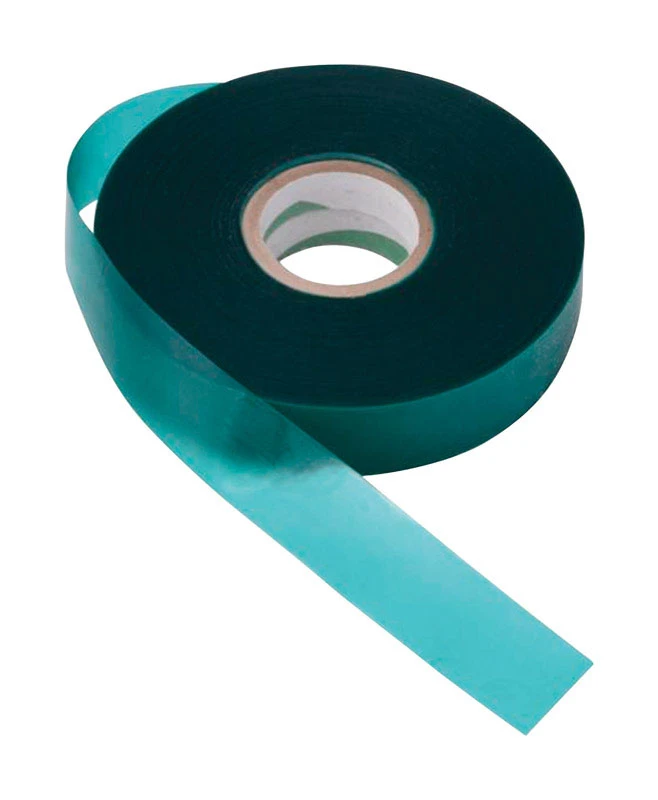 1 In. W Green Plastic Ties - 150 Feet Durable Tie Tape For Garden And Home