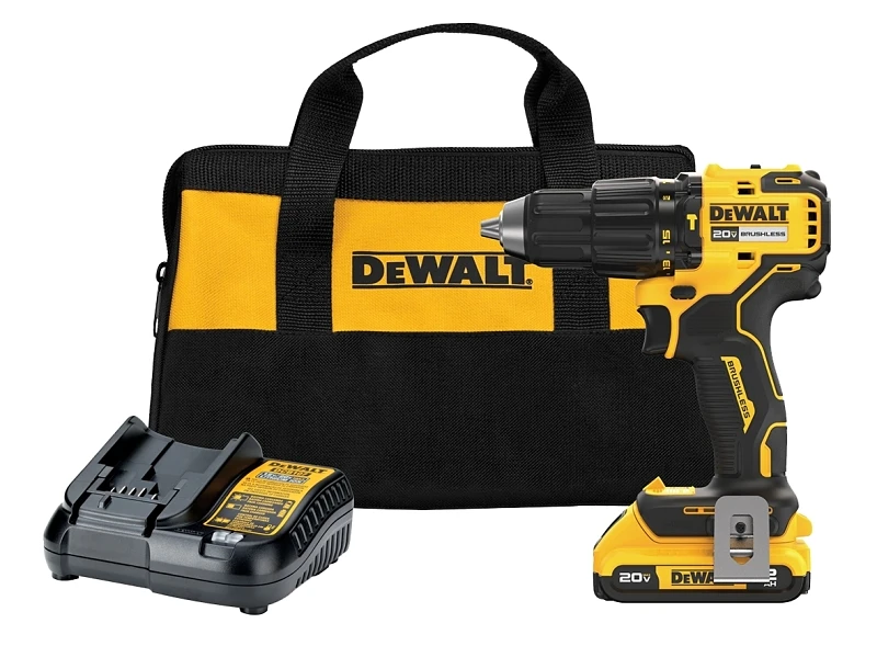 20v Max Brushless 1/2 In Hammer Drill/driver Kit Dcd798d1