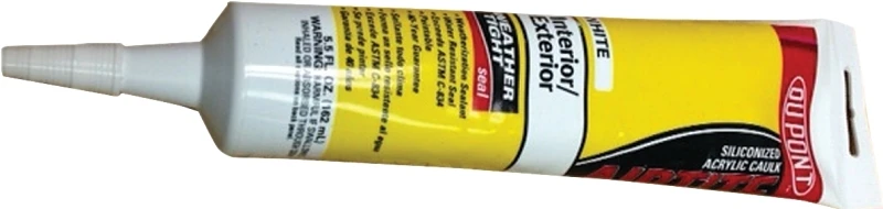 Squeeze Tube Airtite Sealant - White, 40 Year Guarantee, Model 31135