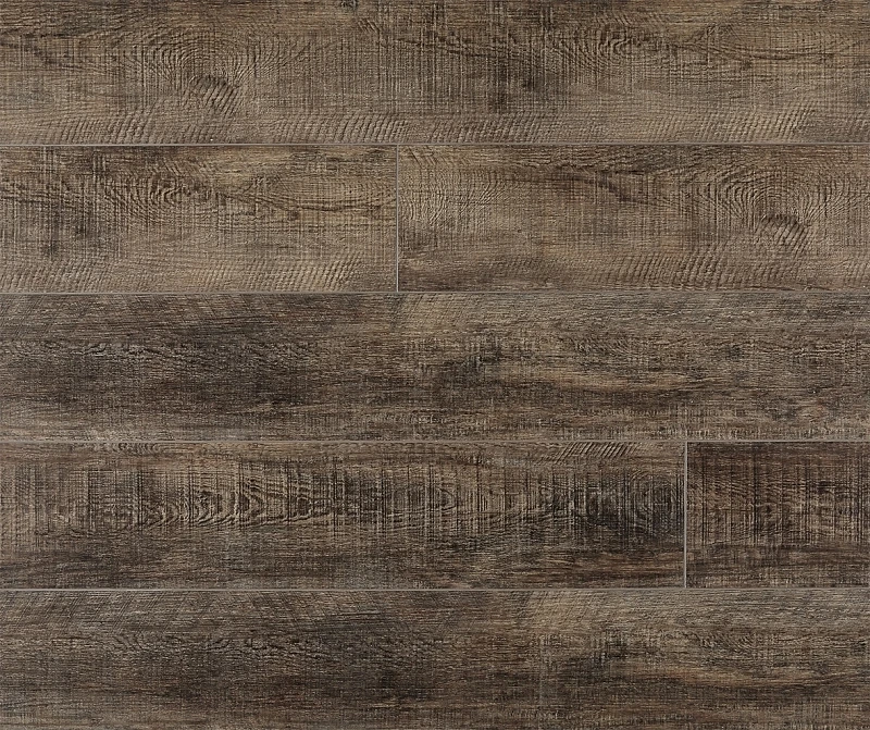 Plank Vinyl Flooring - Wine Barrel Style, 7 In Width, Spc Core, 22 Mil Wear Layer