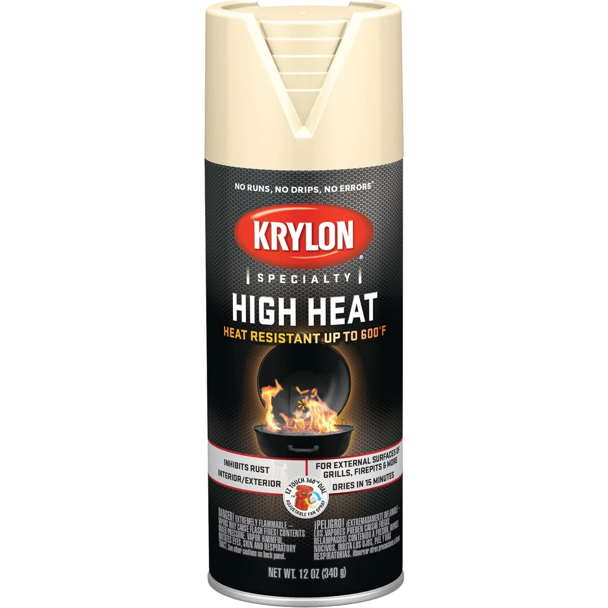 High Heat Spray Paint 12 Ounce Can - Model K01408000