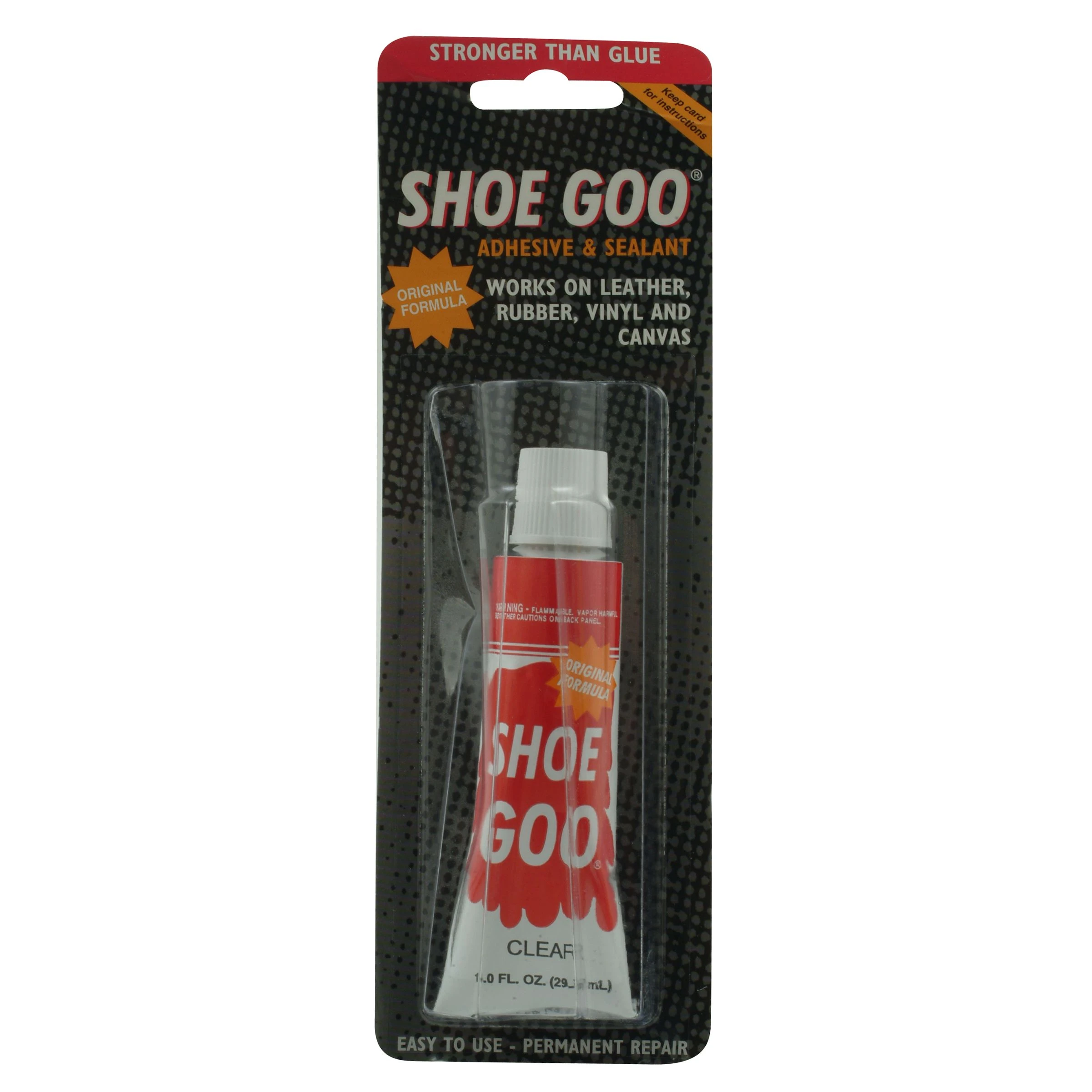 Shoe Goo Adhesive Repair Glue For Shoes, 3.7 Ounces, Clear
