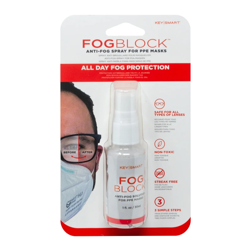 Fogblock Anti-fog Liquid 1 Oz - Effective Solution For Clear Vision