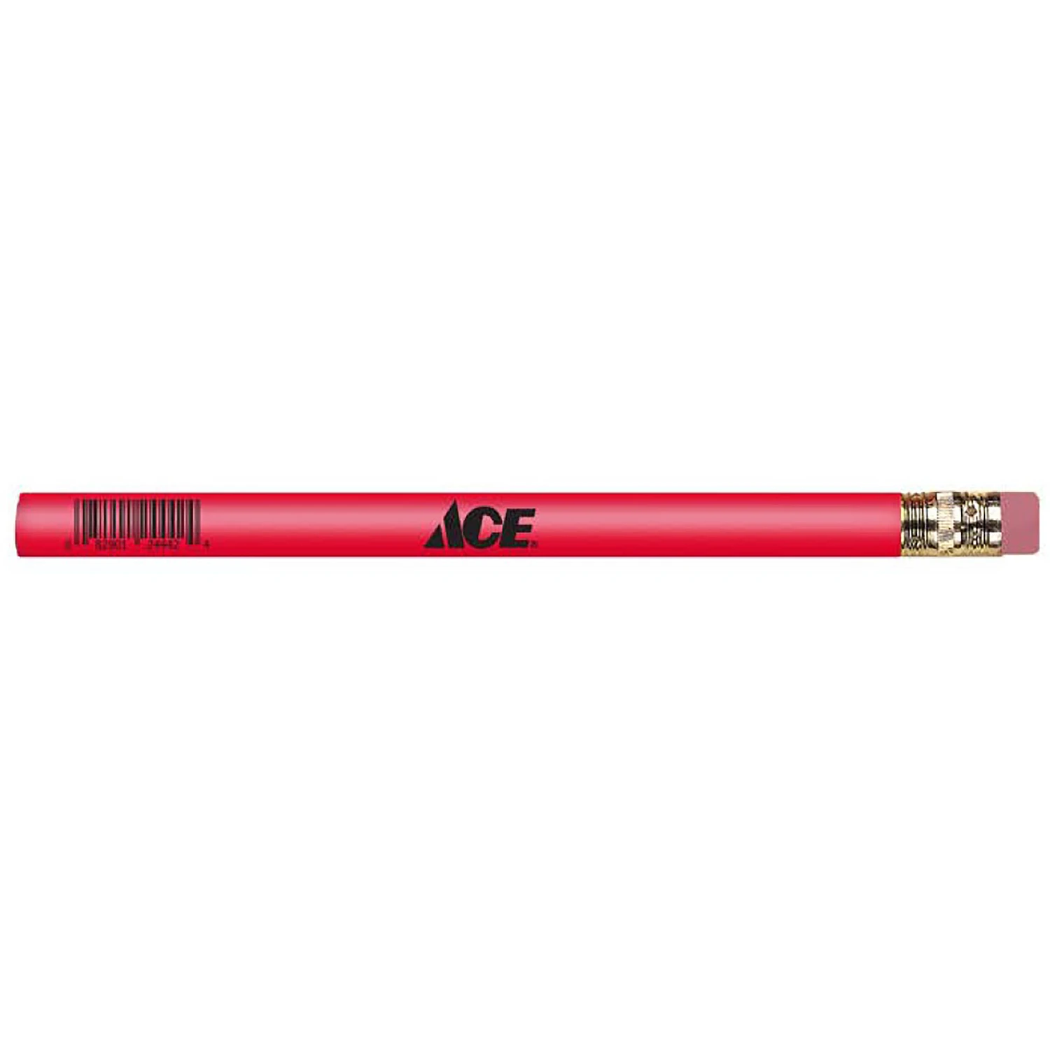 Jumbo Carpenter Pencil 7-1/2 In. L With Built-in Eraser - Red