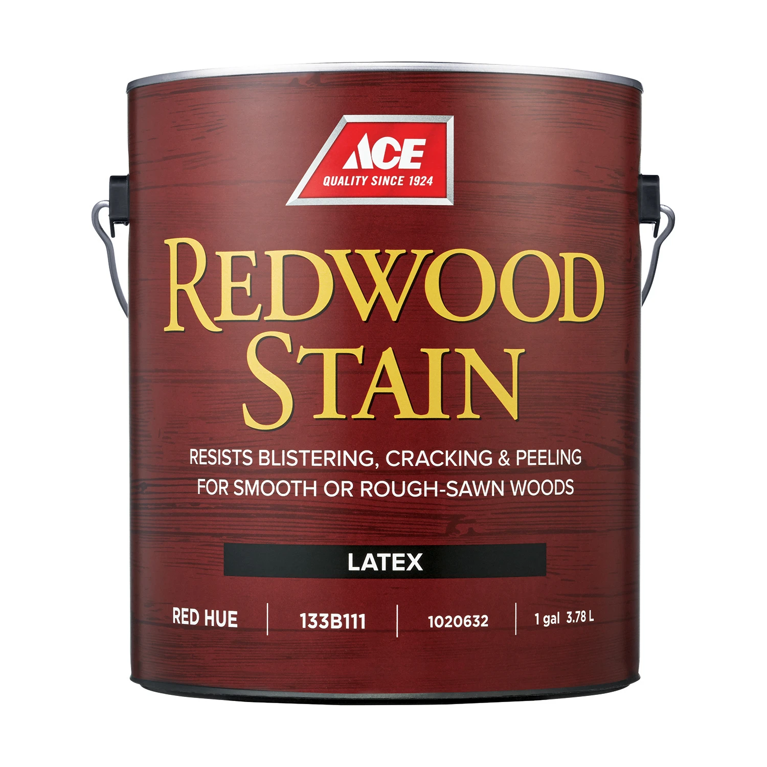 Redwood Stain Semi-transparent Red Hue Latex Deck And Siding Stain 1 Gallon