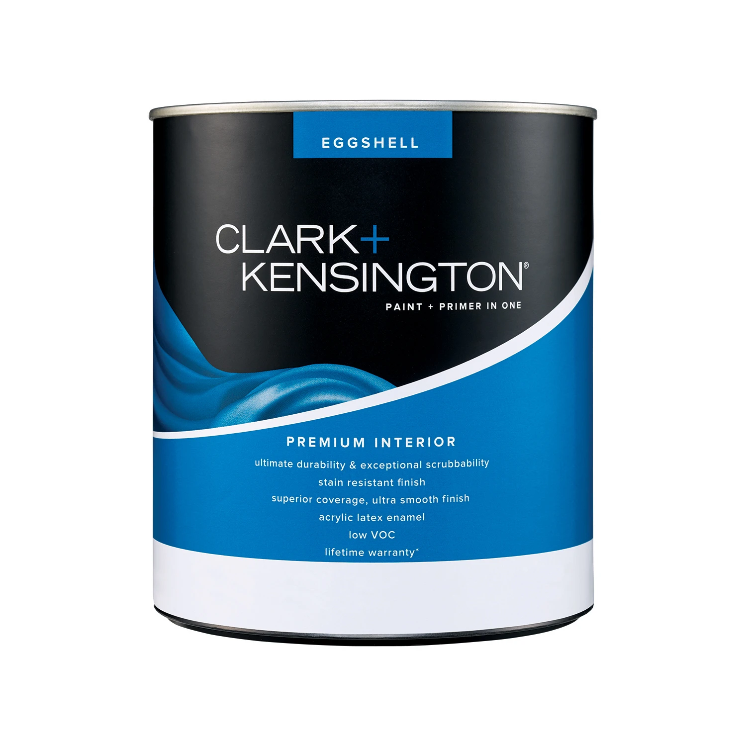 Clark+kensington Eggshell Tint Base Premium Interior Paint 1 Quart - Paint + Primer In One