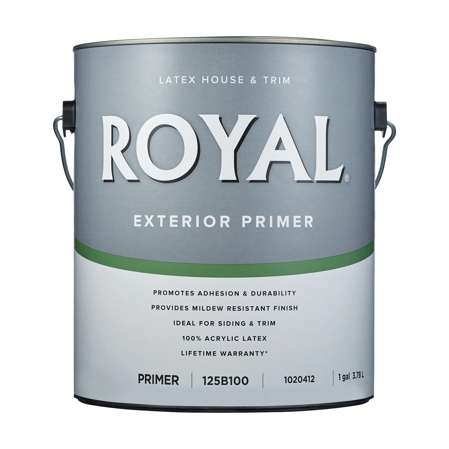 Royal Primer Flat Acrylic Latex Paint 1 Gallon For Exterior Surfaces