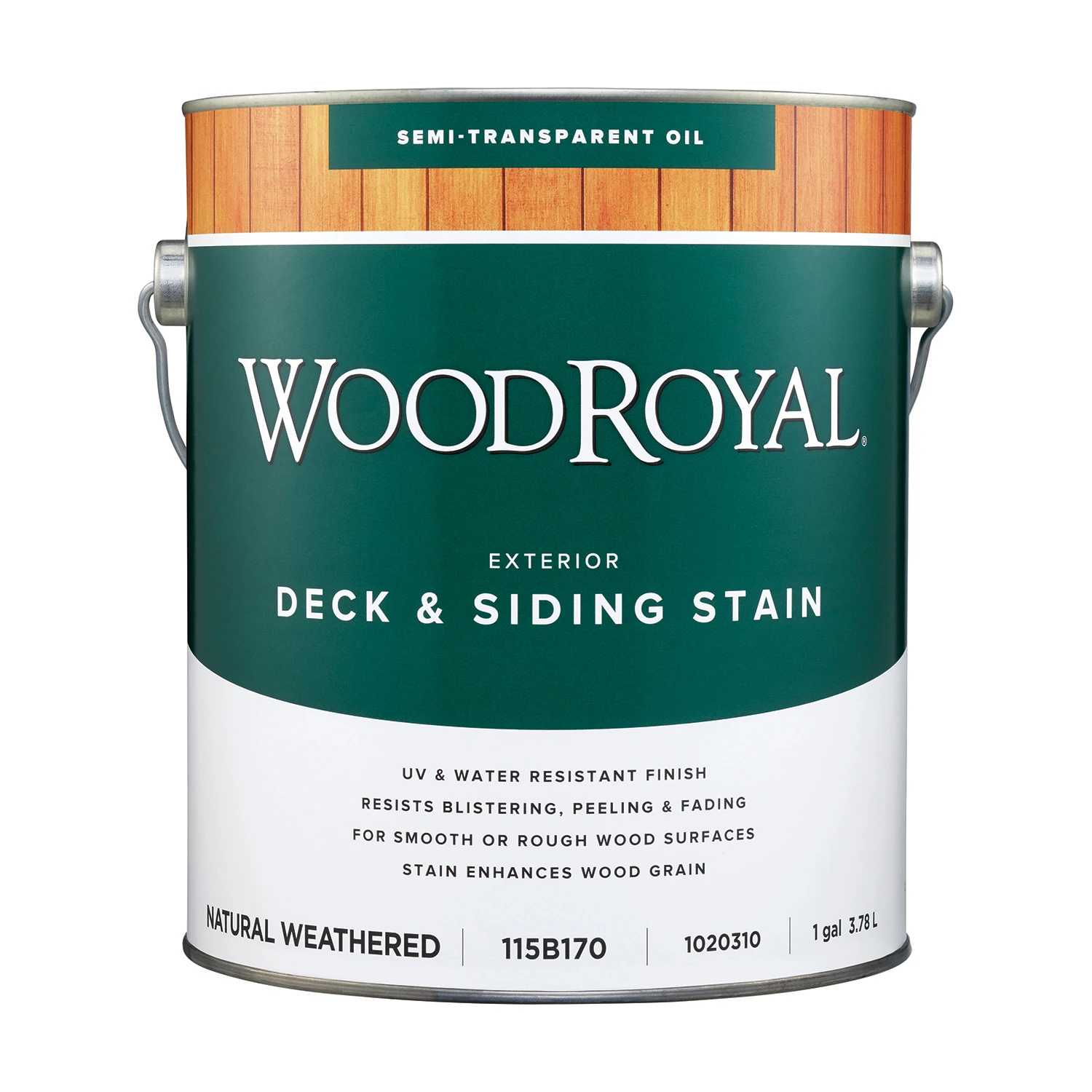 Wood Royal Semi-transparent Natural Weathered Oil-based Deck And Siding Stain 1 Gallon