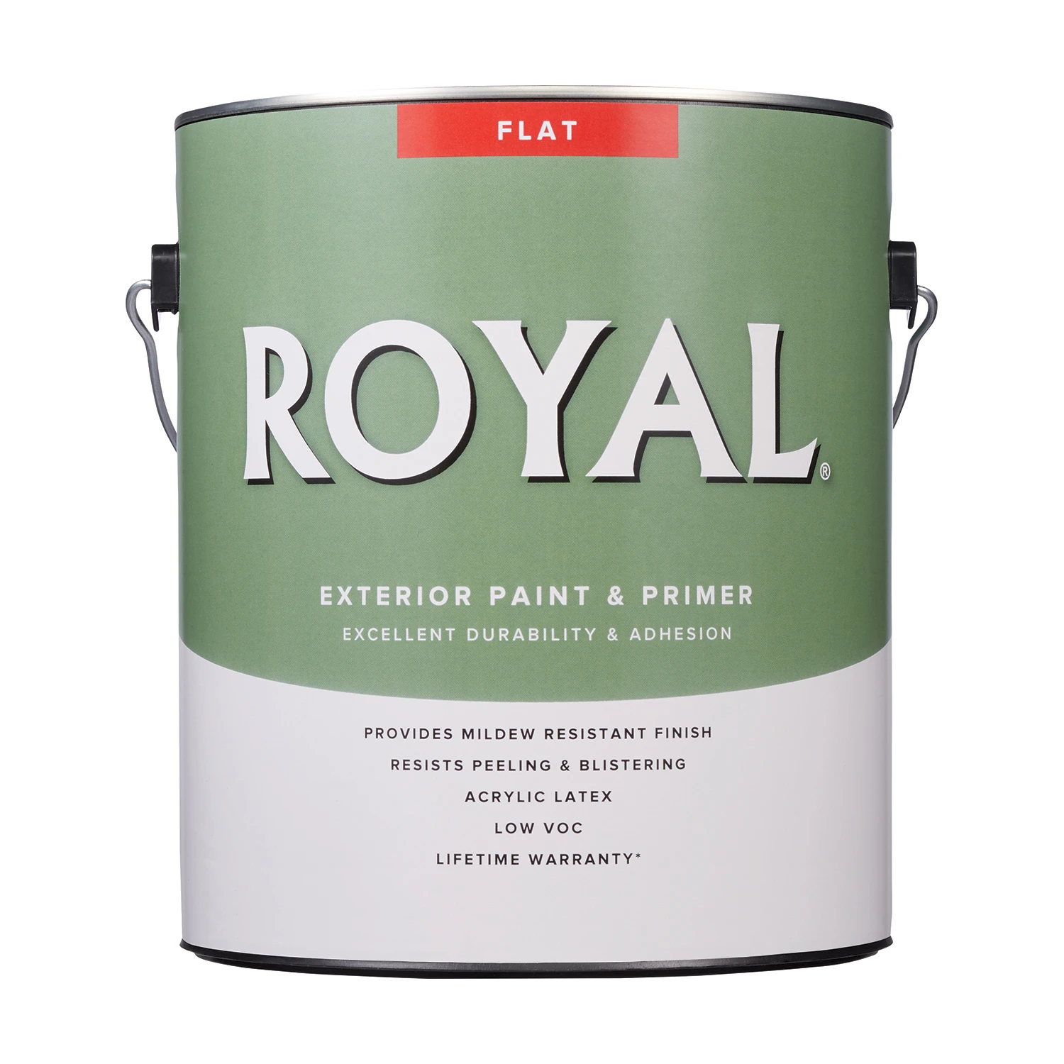 Royal Flat Tint Base Ultra White Exterior Paint 1 Gallon For All Surfaces