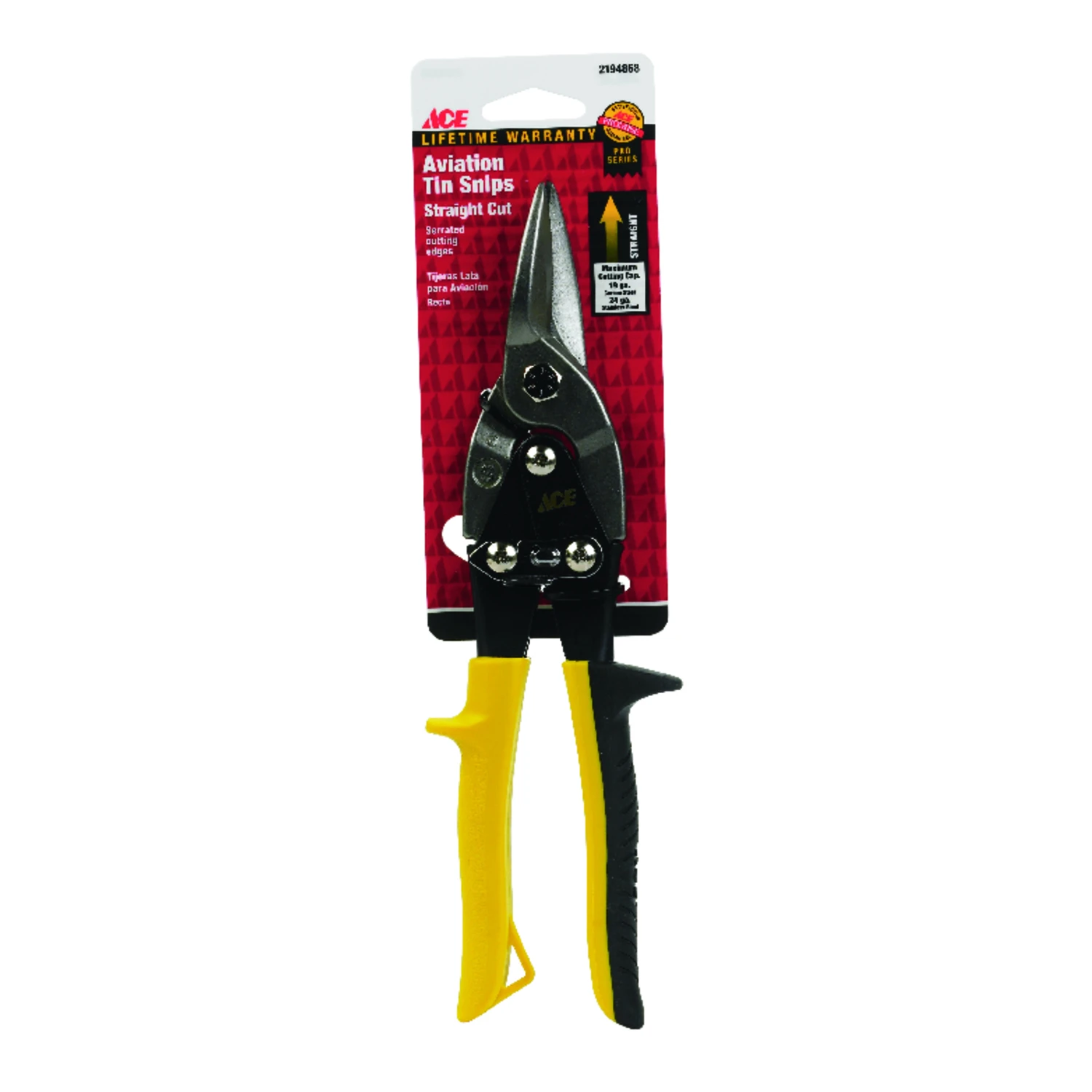 10 Inch Drop Forged Steel Style Aviation Snips 19 Gauge With Safety Latch