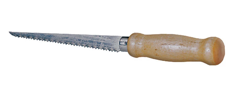 6 Inch Steel Wallboard Saw With Wood Handle And 6 Tpi