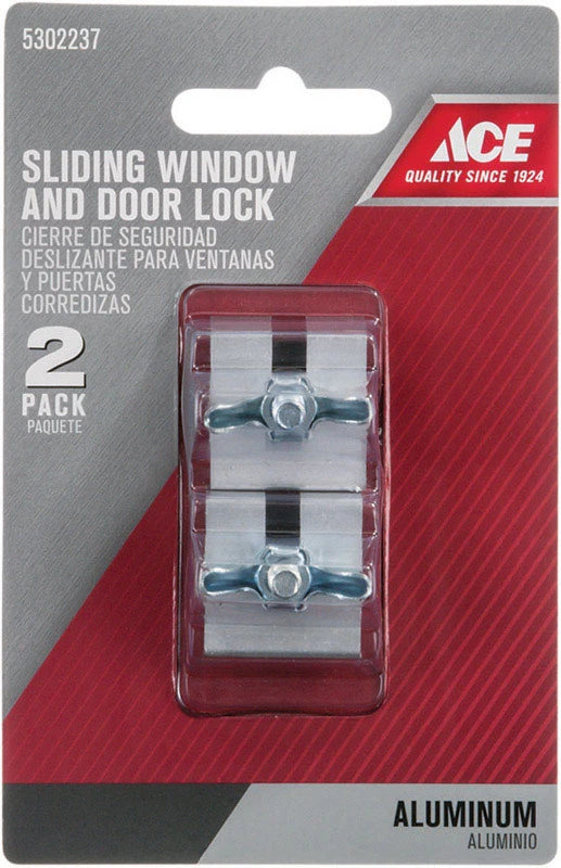 Aluminum Indoor Slide Locks For Sliding Doors And Windows - Model 01-3835-445