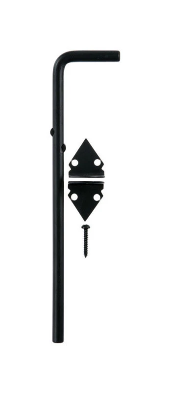 CANE BOLT 1/2X12" BLK