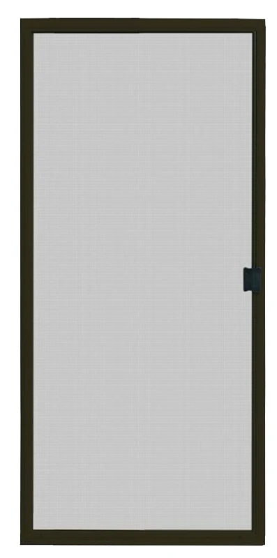 Sliding Patio Screen Door, Bronze, 36 In Opening Width