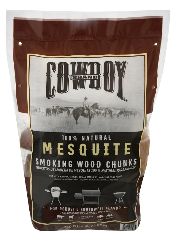 52230 Mesquite Smoking Chunks, 15 In Long, 350 Cubic Inches