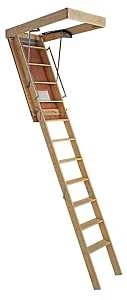Attic Stair 30x54 Inch Ceiling Opening, 10 Foot Height, 350 Lb Duty Rating