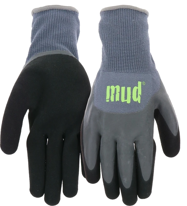 Kiwi Medium Latex Dip Gloves - Model Md32011g-ml By Mud