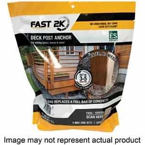 Deck Post Anchor Foam 2.5 Lbs For Quick Post Setting