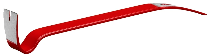 108 Wrecking Bar, 15 Inch Steel Tool For Demolition And Lifting