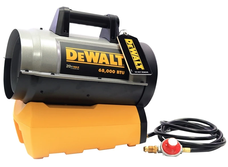 68000 Btu Propane Hybrid Heater With Hose And Regulator