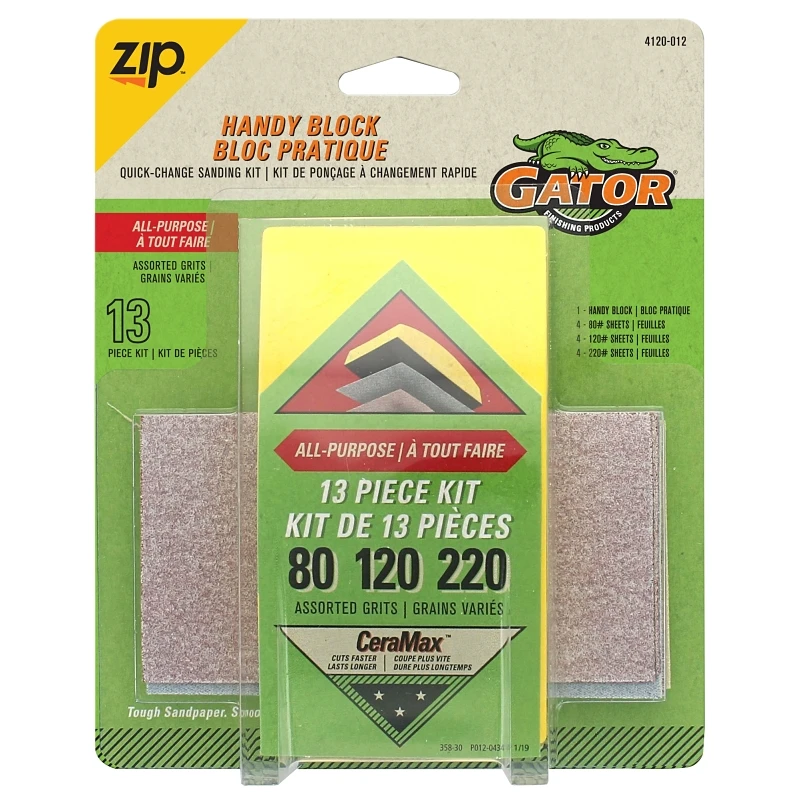 Handy Sanding Block Kit Assorted Sizes Model 4120012