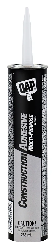 Multi-purpose Construction Adhesive 266 Milliliters - Weather Resistant Bond