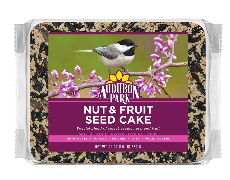 14363 Nut & Fruit Seed Cake, 24 Ounce High-energy Bird Feed
