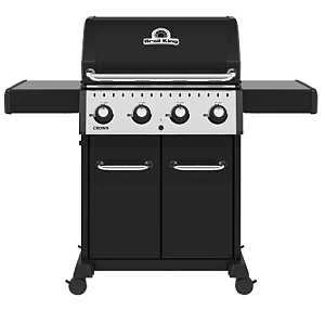 Crown 420 Series 865254 Gas Grill, 40,000 Btu, 4-burner, 460 Sq-in Cooking Surface