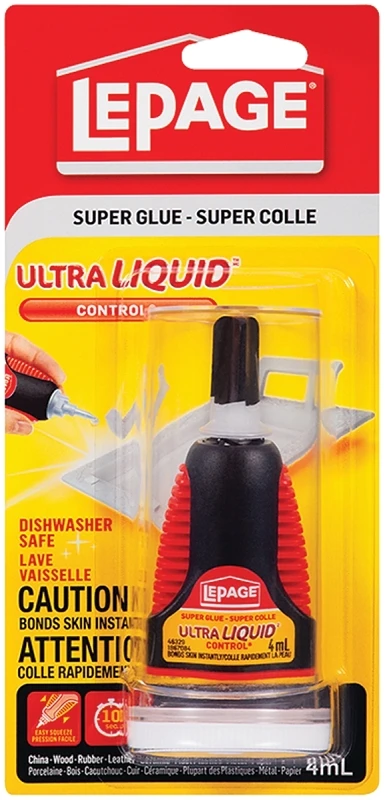 Super Glue Ultra Liquid Control 4ml - Dishwasher Safe, Water Resistant