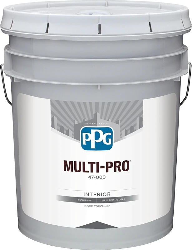 Multi-pro® Interior Latex Flat Paint 5 Gallon - Quality Vinyl Acrylic For Walls & Ceilings