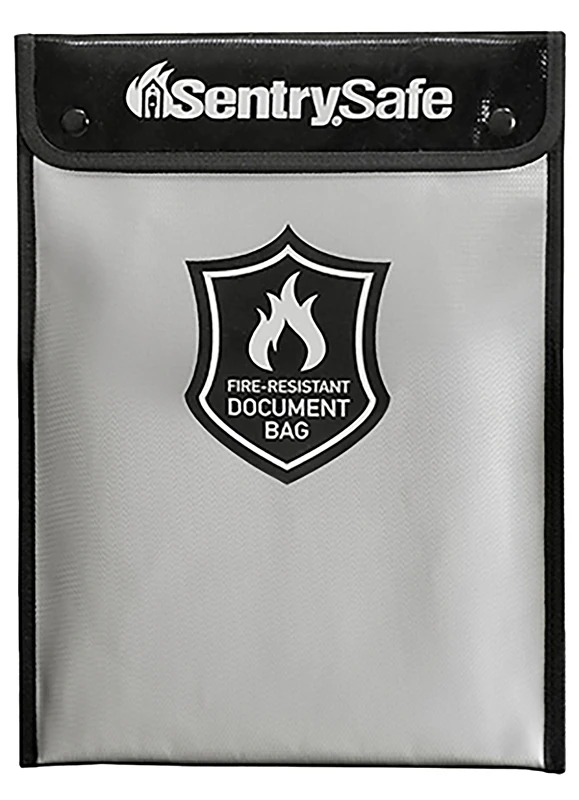 Large Fire-resistant Document Bag - Model Fbwlz0 By Master Lock