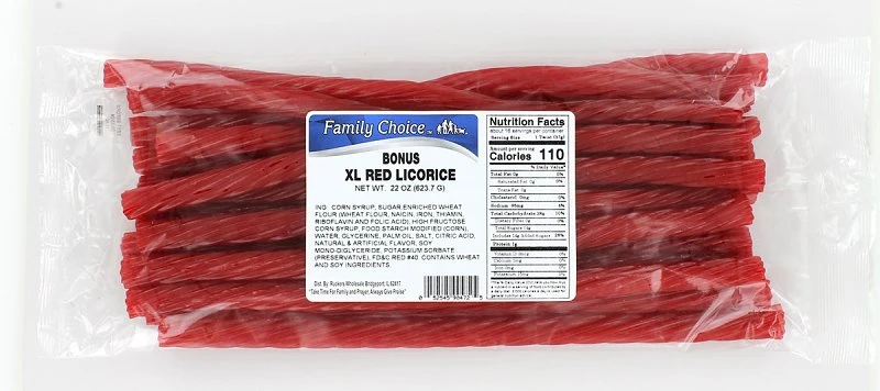472 Original Flavor Licorice Candy, 22 Oz Cello Bag