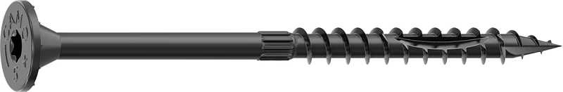 Exterior Fasteners Screw, Flat Head, 5 X 5/16 Inch, Rust Resistant